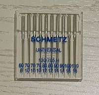 Набір універсальних голок Schmetz для побутових швейних машин.