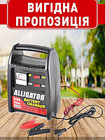 Зарядное устройство АКБ Alligator 6/12V, 8А, Мощное устройство с длительным сроком эксплуатации