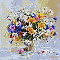 Картина по номерам "Цветочный мусс" KHO3186-UC 40х40 см Toyvoo Картина за номерами "Квітковий мус" KHO3186-UC