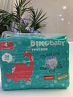 Подгузники-трусики Dino Baby 4 (7-14кг), 36 шт.