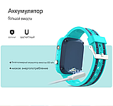 Дитячий смарт-годинник із відеозв'язком і GPS трекером і сім-картою (телефон), Вологозахистом  LT21 WiFi 2G 4G, рожеві, фото 9