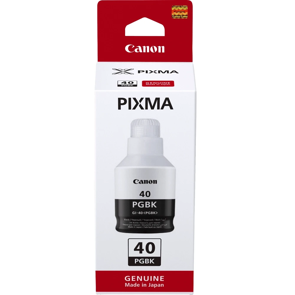 Чорнило Canon GI-40 Black (Чорний) (3385C001) 135 мл