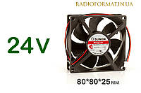 Вентилятор 80x80x25mm, DC24V, Sunon ME80252V1-0000-A99