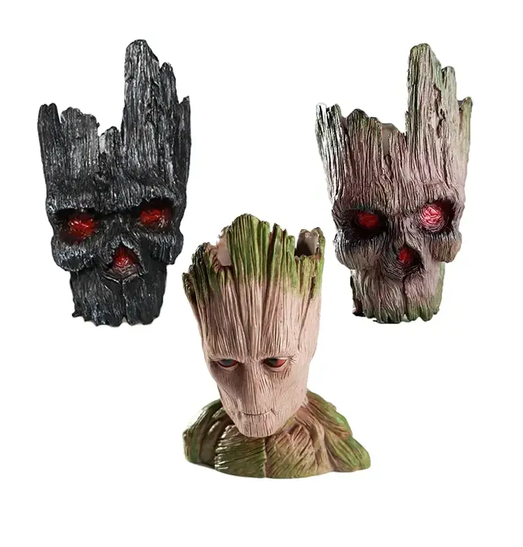 Комплект горщиків кашпо для квітів та канцелярії Грут Groot G10 G11 G5, фото 1