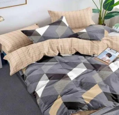 Двоспальний-максі комплект постільної білизни "Асіріс" з простирадлом 220/250