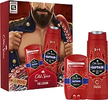 Подарунковий набір Old Spice Captain (Дезодорант-стік + Гель для душу 3в1)