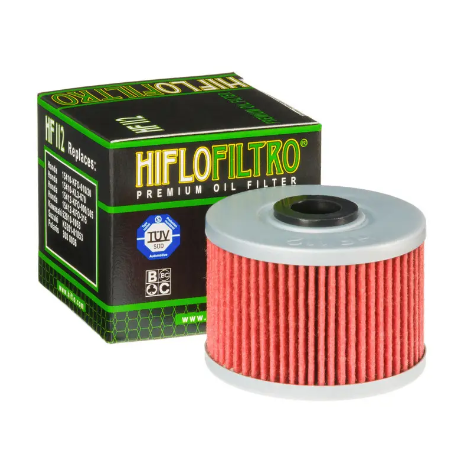 Фільтр оливний Hiflo HF112 Adly DINLI Gas Gas HISUN Honda Kawasaki Polaris Quadzilla Suzuki (KG-11352)