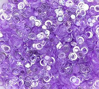 Фиолетовые фигурные блёстки для слайма