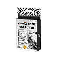AnimAll TOFU Carbon Activ - ТОФУ Активоване вугілля - соєвий наповнювач для котів - 6 л / 2,6 кг