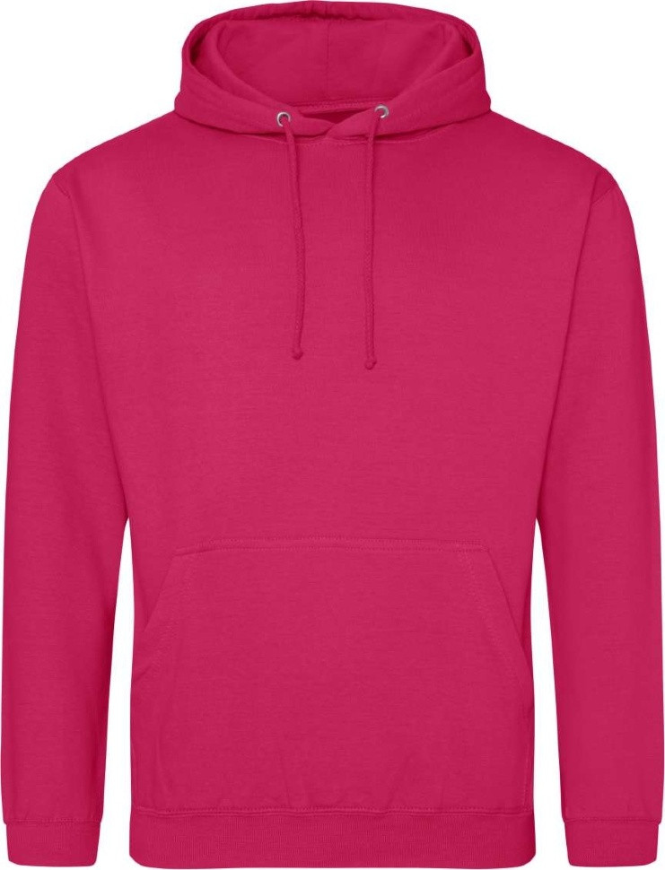 Худі Just Hoods College (Ярко-Розовый 2XL)