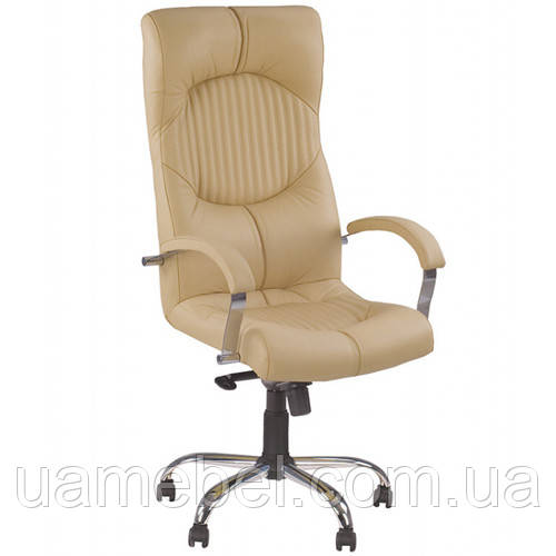 Крісло для керівника GERMES (ГЕРМЕС) STEEL CHROME COMFORT SP, LE