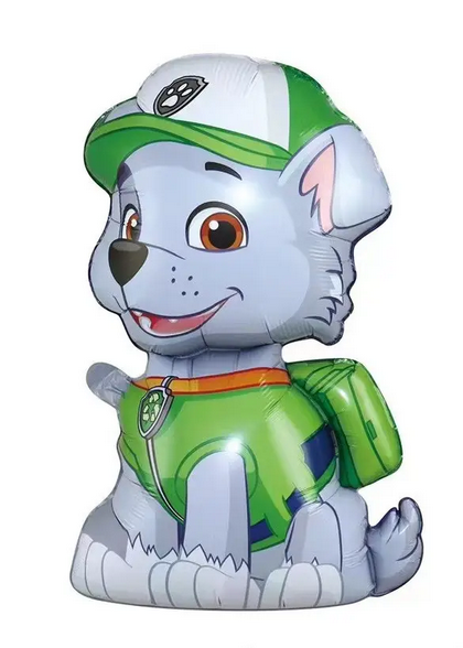 Фольгована кулька "Щенячий патруль, Рокі", 69х35 см., фото 1