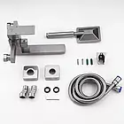 Змішувач для ванни Frap F32802 з нержавіючої сталі SUS304 колір матовий сатин, фото 6