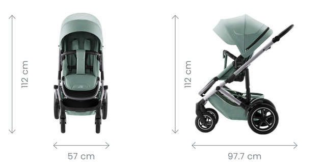 Коляска універсальна 2в1 Britax Römer SMILE 5Z