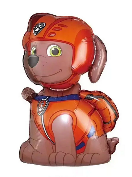 Фольгована кулька "Щенячий патруль, Зума", 67х39 см., фото 1