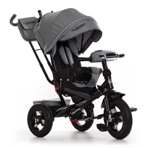 Дитячий триколісний велосипед TurboTrike 4060HA-19L велосипед-коляска, фото 1