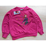 Джемпер світшот Frozen на дівчинку р.98-104 - 2-4 роки, двонитка (петелька), холодне серце, фото 2