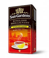 Чай Сан Гарденс Англійський Сніданок Лимон Sun Gardens English Breakfast Lemon 25 пакетиків