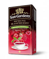 Чай Сан Гарденс Весенняя Малина Sun Gardens Spring Raspberry 25 пакетиков