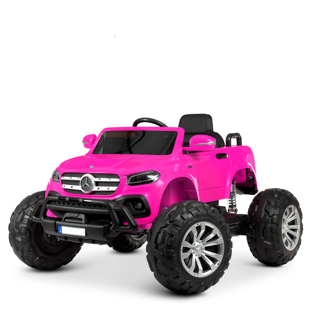 Дитячий електромобіль позашляховик Mercedes Monster Truck на акумуляторі, фото 1
