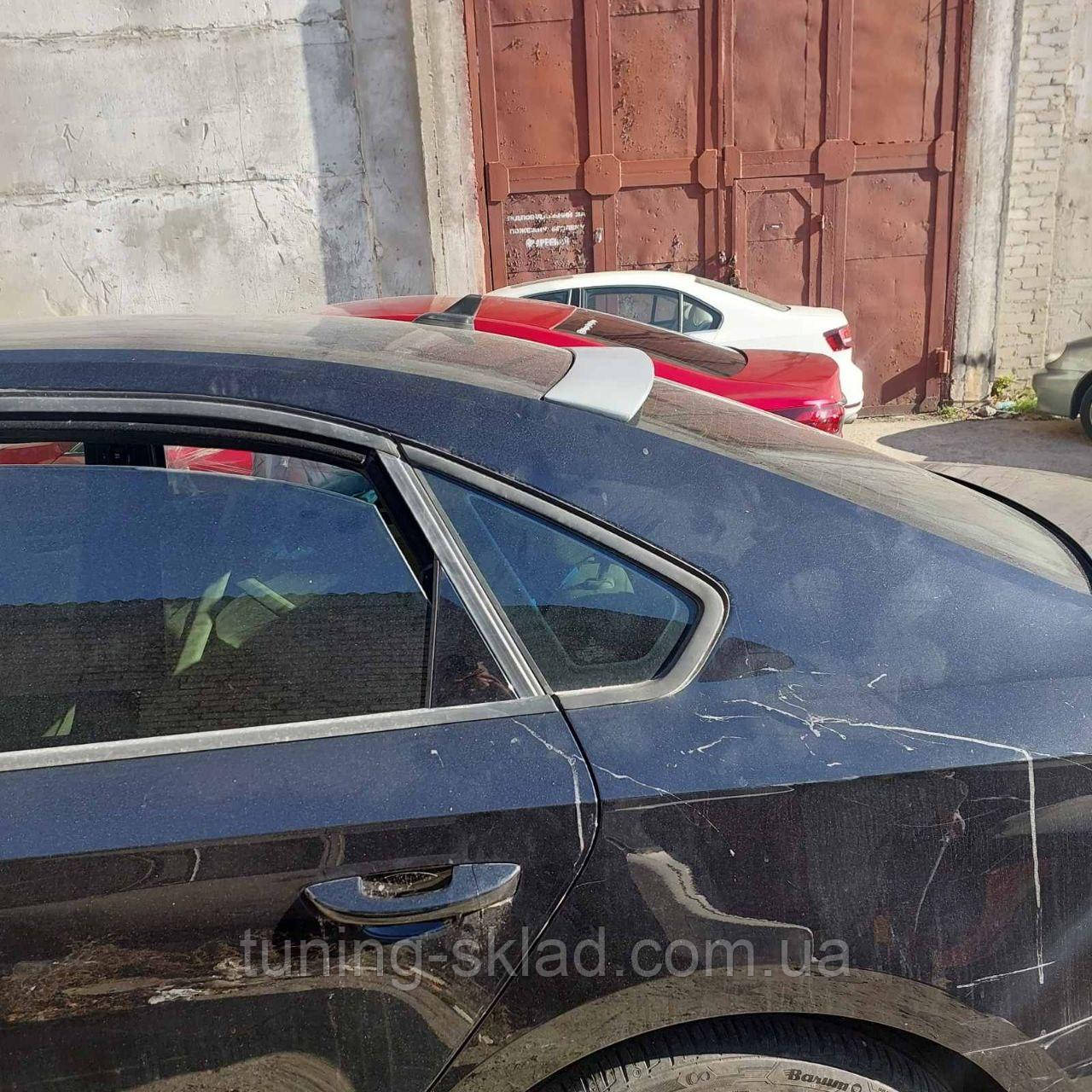 Спойлер на заднє скло Volkswagen Passat B8 Америка козирок, фото 1