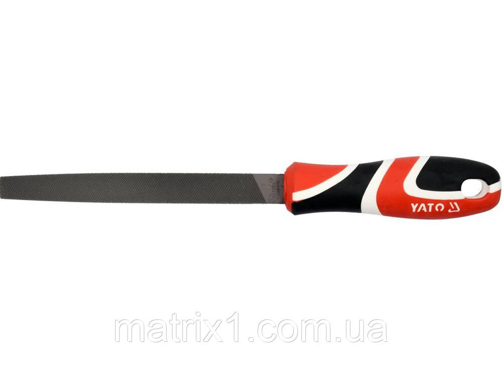 Напилок для металу YATO, плоский l=150 мм, #1