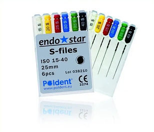 Endostar S - файли, ЄС-Файли Poldent №15, 28мм