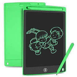 Планшет для малювання монохромний дитячий зі стилусом MD Writing Tablet Board, Lcd 8,5 дюйма, зелений