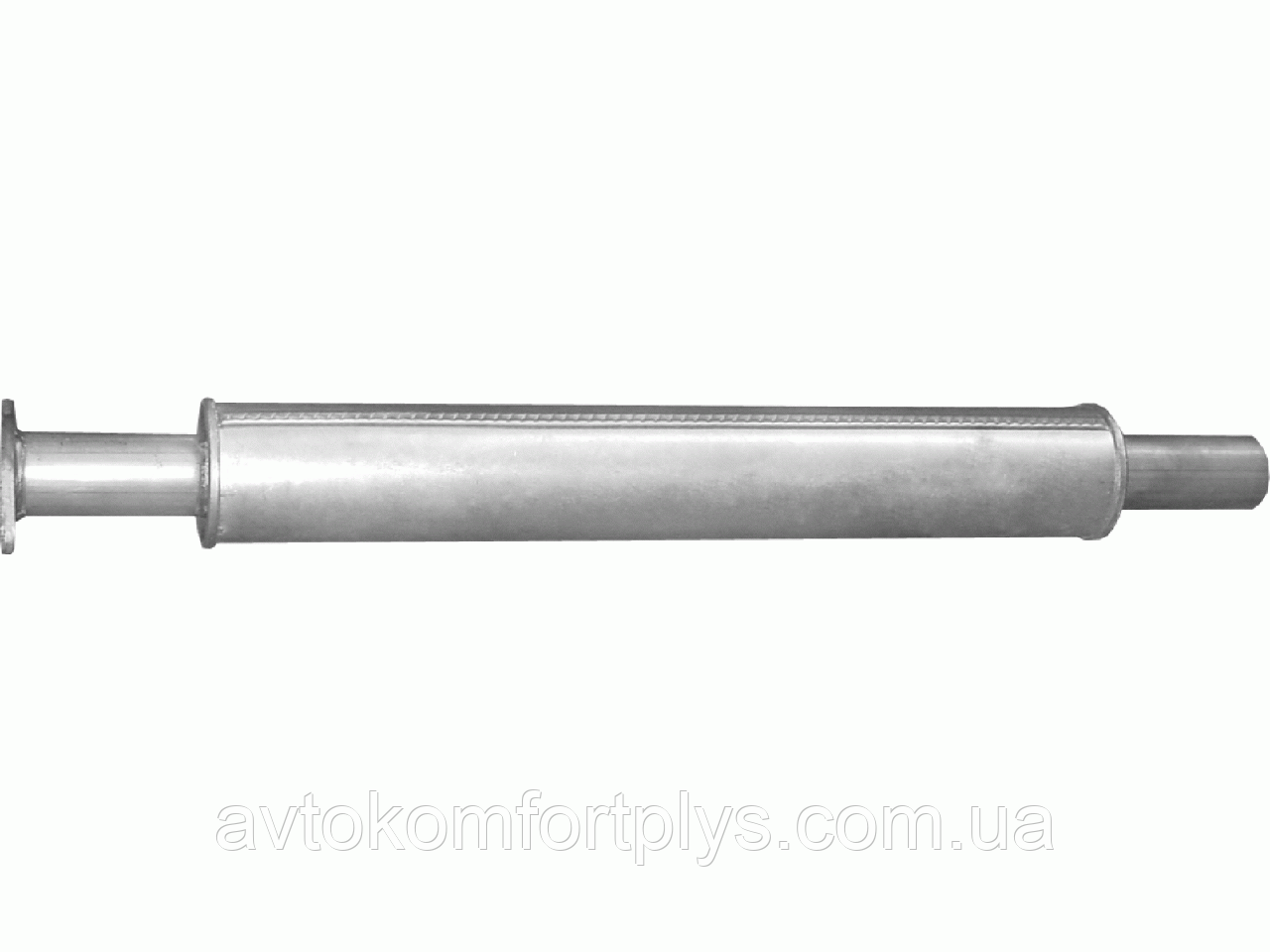 Резонатор Volvo S40 2.0 TDi 2004 - 2012 рр, фото 1