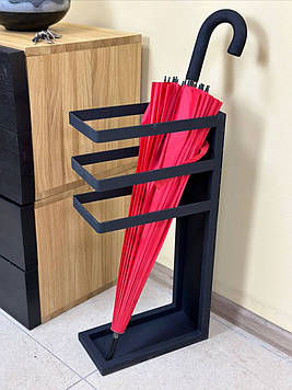 Підставка для тростин і парасольок, металева, зберігання парасоль 600х300х150 мм