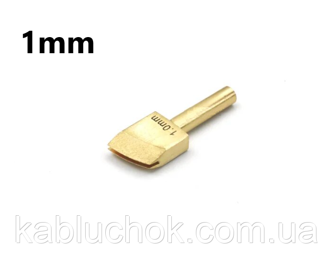 Крізер 1 мм паралельний розмітчик краю шкіри, для паяльника, фото 1