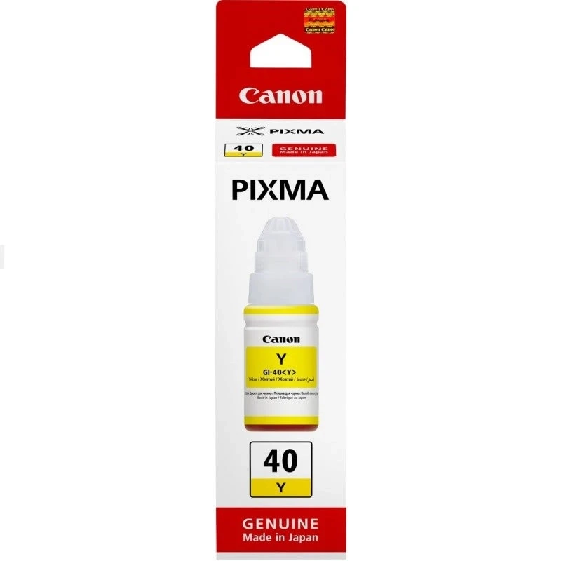 Чорнило Canon GI-40 Yellow (Жовтий) (3402C001) 70мл