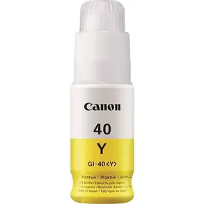 Чорнило Canon GI-40 Yellow (Жовтий) (3402C001) 70мл, фото 3