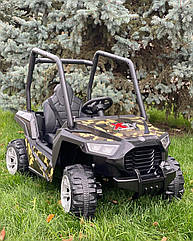 Дитячий електромобіль Баггі джип 4x4 Bambi M 4283 EBLRS-18 камуфляжный
