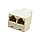 Подвійний з'єднувач крученої пари RJ45 - 2RJ45 (мама-мама) (джойнер), фото 3