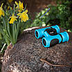 Бінокль дитячий іграшковий для подорожей та ігор LOSSO "Юнга" 8*21 блакитний, фото 6