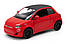 Металева машинка Kinsmart Fiat 500e KT5440W, фото 3