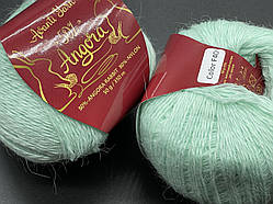 Angora 50% Avanti Yarn-40 м'ята