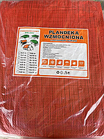 Тент помаранчево зелений Plandeka 4*5м