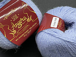 Angora 50% Avanti Yarn-49 блакитний