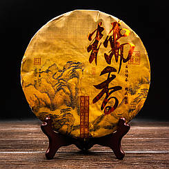 Чай Шу Пуер зі смаком клейкого рису 357 грам 2024 рік