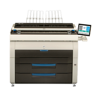 Черно-белый широкоформатный принтер KIP 7970, 4-х ролевая сист. печать ф. А0