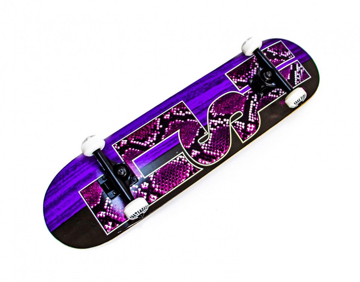 Скейтборд дерев'яний Fish Skateboard Snake Skin з малюнком