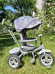 Дитячий триколісний велосипед TurboTrike 4058-19 велосипед-коляска