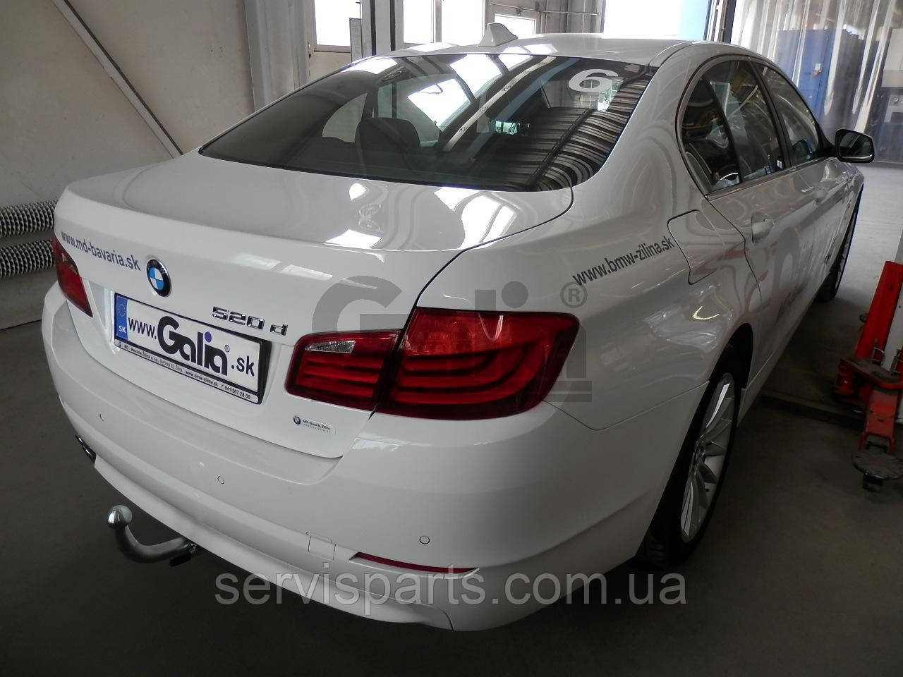 Оцинкованный фаркоп на BMW 5-series F10 F11 2010-2017 (седан и универсал) - фото 1 - id-p1987185218