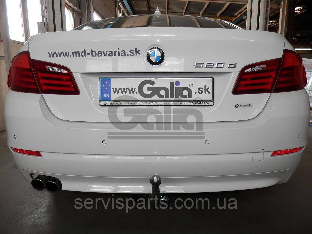 Оцинкованный фаркоп на BMW 5-series F10 F11 2010-2017 (седан и универсал) - фото 7 - id-p1987185218