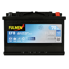 Автомобільний акумулятор FULMEN Start-Stop EFB 70Ah 760A R+ (правий +)