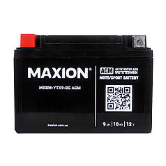 Мотоакумулятор MAXION AGM 12 V 9 A L+ (лівий +) YTX 9-BS