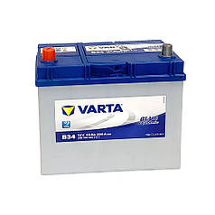 Автомобільний акумулятор VARTA Blue Dynamic Asia 45 Ah 330 А L+ (лівий +) B34