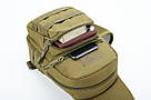 Тактична сумка на 5 л (25х17х10 см) Мультикам A14, фото 9